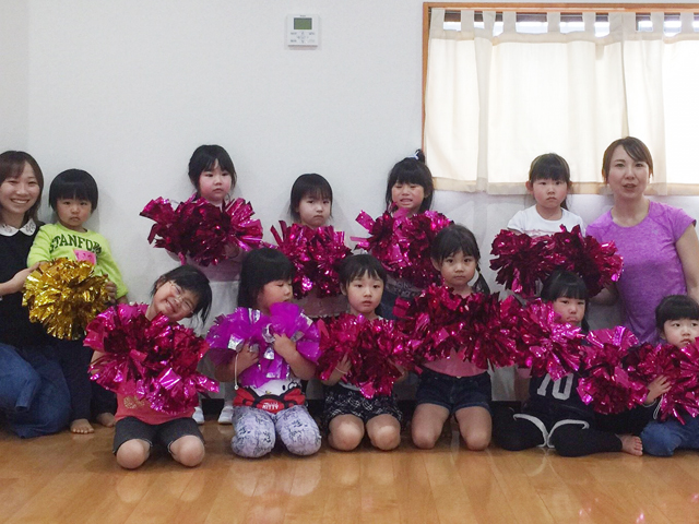チアダンス体験レッスン幼児②