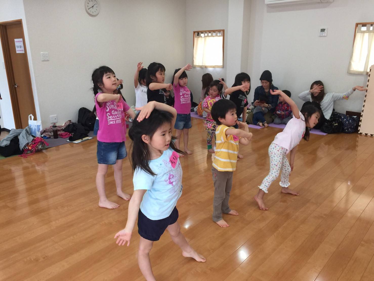チアダンス体験レッスン幼児②