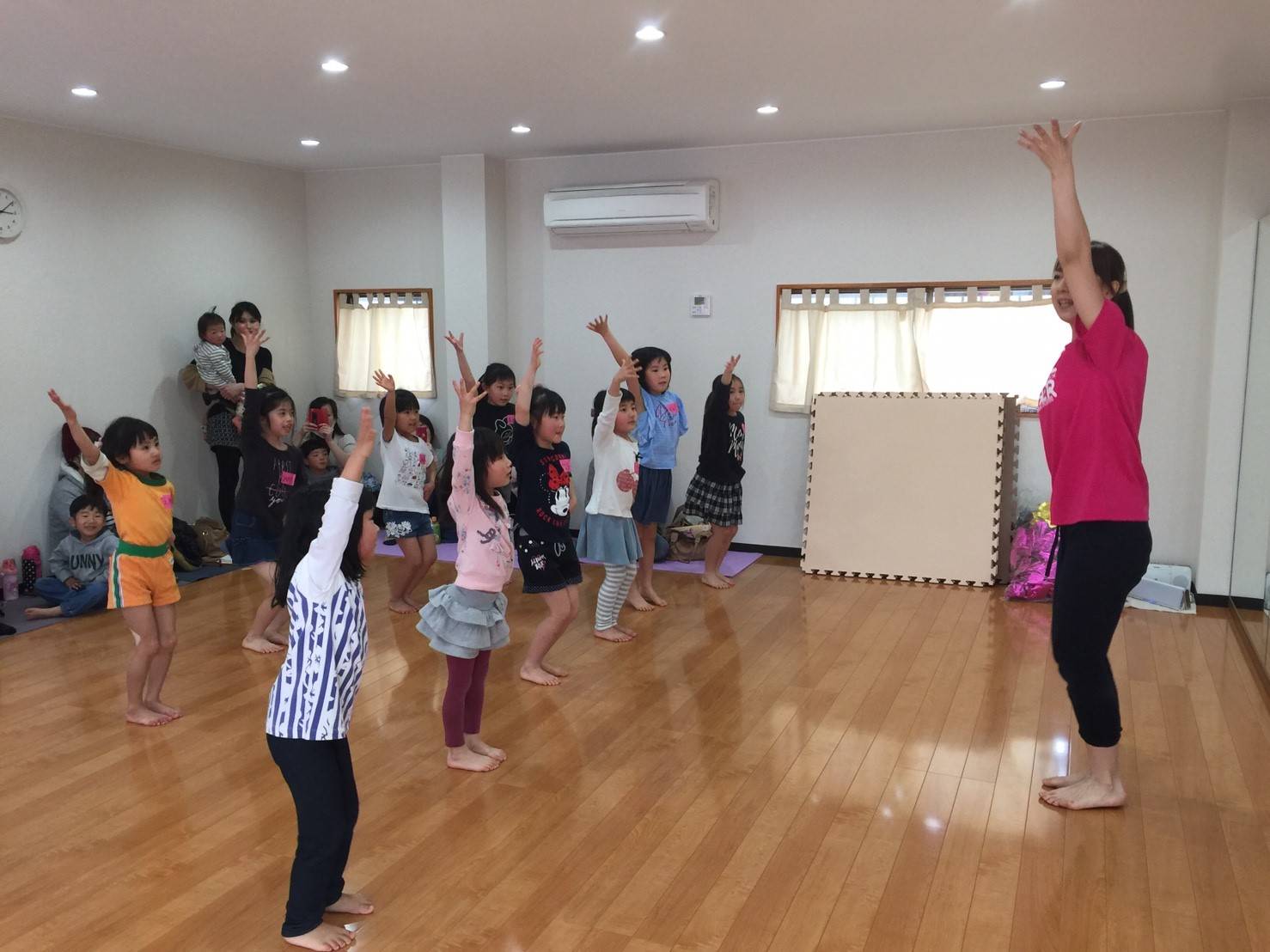 ３月５日チアダンス体験レッスン小学生②