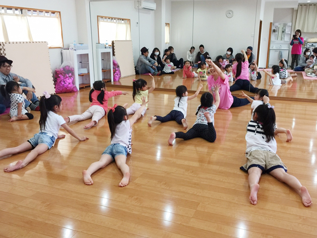 3月18日チアダンス体験レッスン幼児